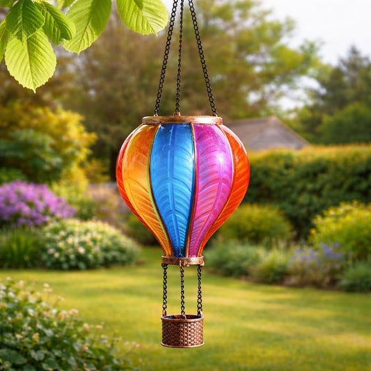 🎁 Free Shipping 🔥Solar Cool Flame  Hanging Rainbow Balloon Lantern